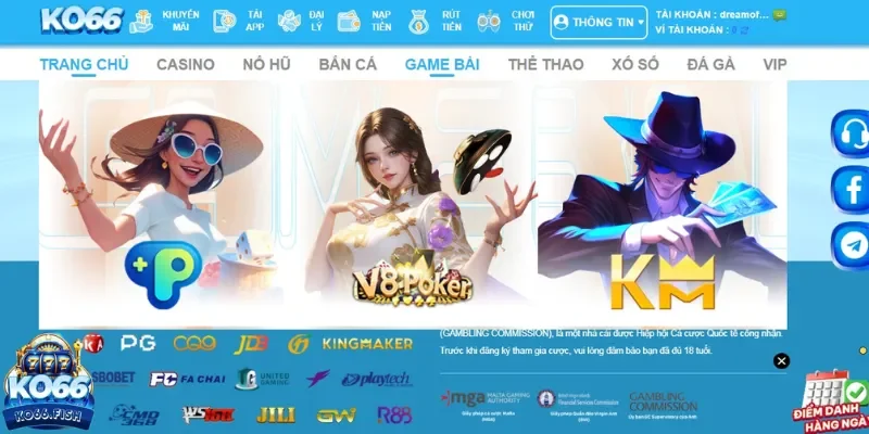 Rút tiền KO66