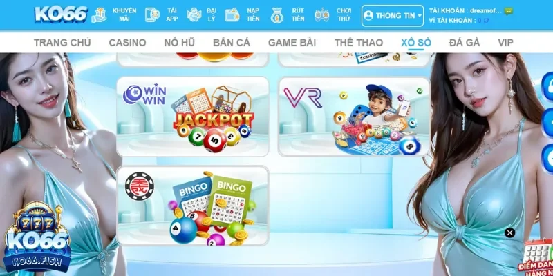 Quy trình cược Keno Ko66
